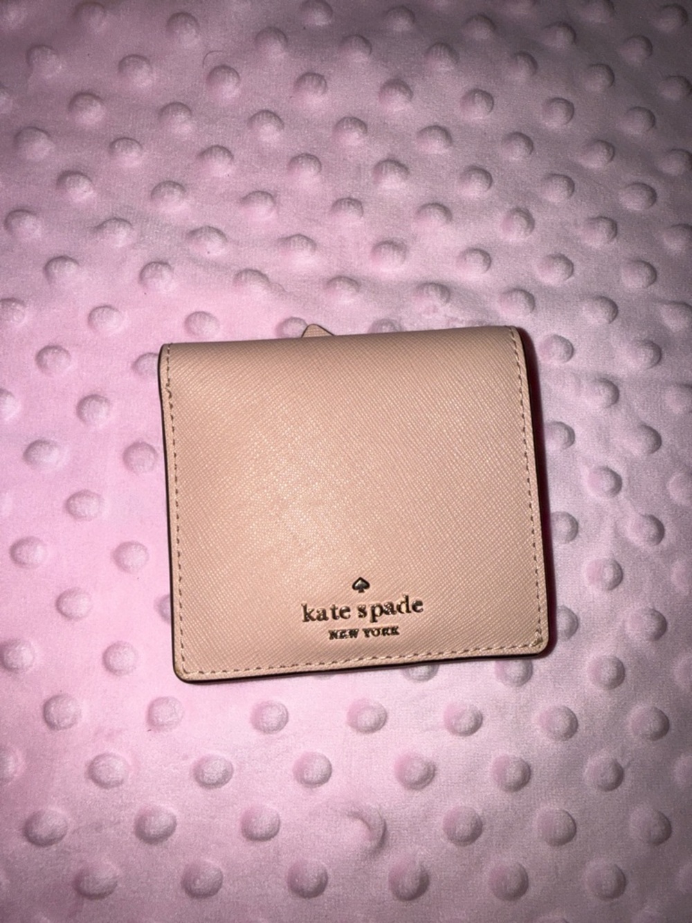 kate spade New York Blush Pink Compact Wallet